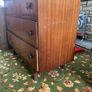 Mid Century Dressing Table with detachable mirror Image 3