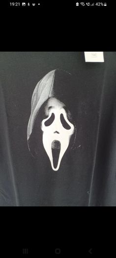 New Mens Scream Ghost Face Tshirt Size Large