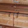solid oak dining table Image 6