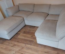 Large L-shaped sofa/couch - on hold