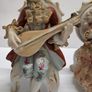 Dresden lace Victorian porcelain figurines Image 6
