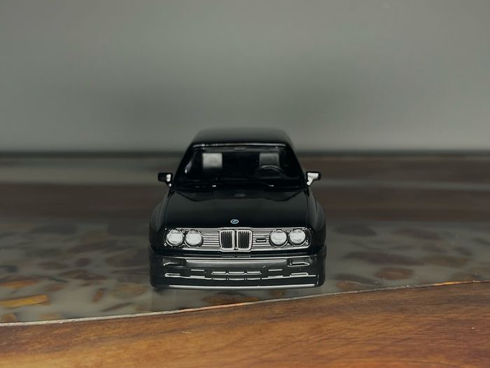 Black BMW E30 M3 1/36 Model