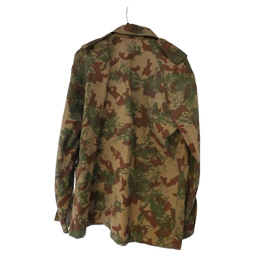 Vintage South African Police Camo Field Jacket 1984 Size M Bush Jacket