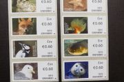 Ireland 2013.Stamps from Roll.8 x 60c stamps.Irish Animals and Marine Life.MNH.