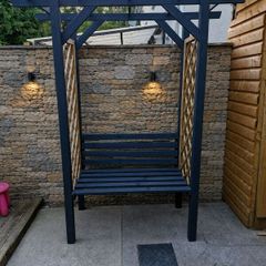 Painted Flat Top Arbours for sale