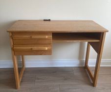 Wooden desk