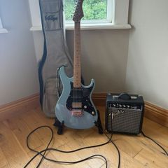 Cort G250 SE Electric Guitar + Fender Amp & Accessories