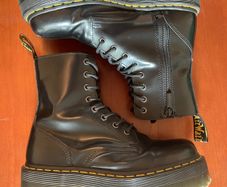 Dr. Martens Jadon Smooth Leather Platform Boots