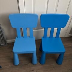 kids chairs x two