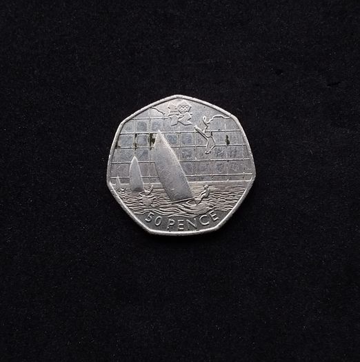 UK : 2011 , Fifty Pence for The 2012 London Olympics