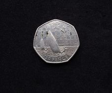 UK : 2011 , Fifty Pence for The 2012 London Olympics