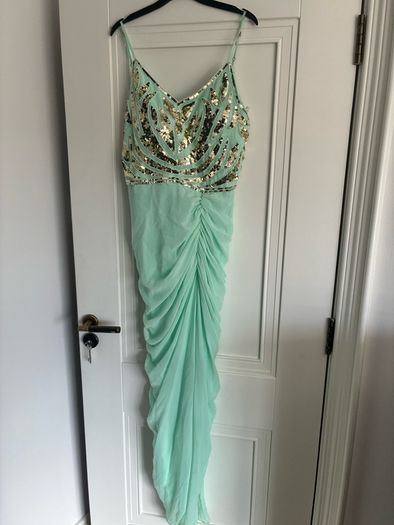 virgos lounge dress mint green