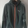 PUMA Evostripe Warm Full Zip Hoodie Green Gables Image 3