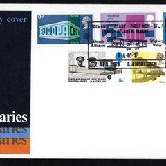 1969 Great Britain Anniversaries/ Events Inc Nato, International Labour Organisation, NATO & First Flight Commemorative Stamps Royal Mail Addressed First Day Cover (FDC)