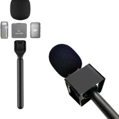 Wireless Microphone Handheld Stick with Windshield Foam and Mic Flag Compatible with Multiple Microphones (Brand New)