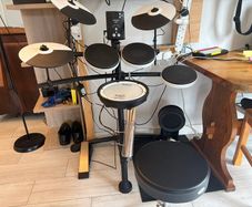 Roland TD1 drum kit (with major upgrades)