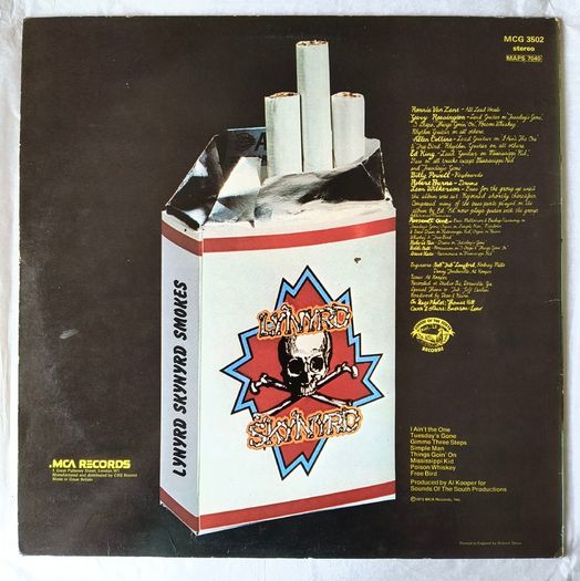 Lynyrd Skynyrd - Pronounced Leh-Nerd Skin-Nerd UK Vinyl LP (MCG 3502) POUNDA
