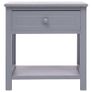 Nightstands 2 pcs Grey 40x29x42 cm Image 4