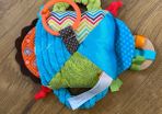 Infantino Rattle Chime Sensory Toy with mirror rattle