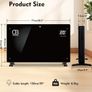 WiFi Smart Electric Radiator with APP Control, 24H Timer Thermostat  Wall Mounted or Free Standing Electric Heater, IP24 Rated, LOT 20 Compliant Image 2