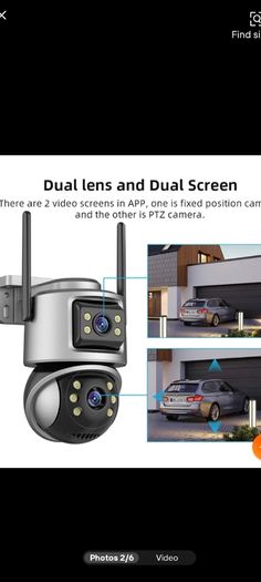 Outdoor surveillance camera