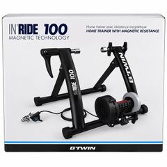 BTwin INRIDE 100 Turbo Trainer and Van Rysel Trainer Tyre  Like New