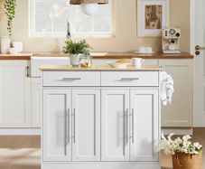 Wood Kitchen Island