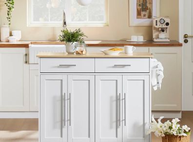 Wood Kitchen Island