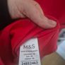 Gorgeous red m&s tunic top/dress Image 2