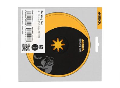 Mirka Backing Pad 150mm 6" 5/16" Medium - NEW