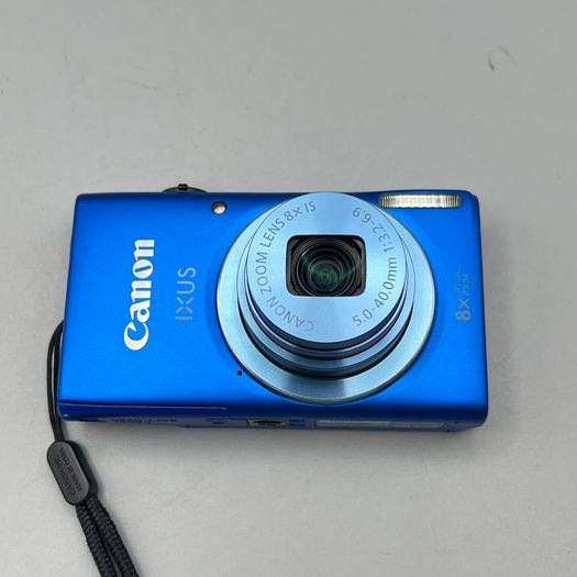 Canon IXUS 132 16MP Digital Camera Blue - Full Kit