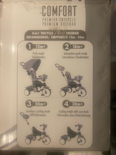 Q Play 4 in 1 Tricycle