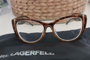 Genuine Karl Lagerfeld Vintage Tortoiseshell  Pattern Glasses