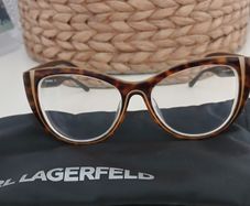 Genuine Karl Lagerfeld Vintage Tortoise  Shell  Glasses