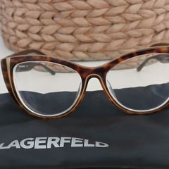 Genuine Karl Lagerfeld Vintage Tortoiseshell  Pattern Glasses