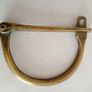 WW2 British Army Brass Kit Bag D Lock Image 4