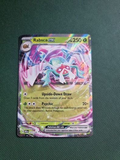 Rabsca Ex (025/182) Destined Rivals Pokemon Card