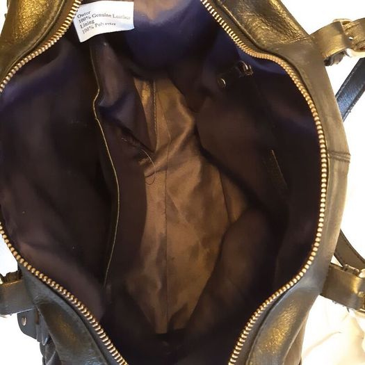 large leather handbag mercer & Madison