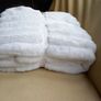 Balmoral Winter White Faux Fur Throw 150cm x 220 cmF Image 4