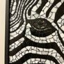 Handmade Framed Zebra Modaic Image 4