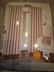 Gatsby Aura Curtains Dusky