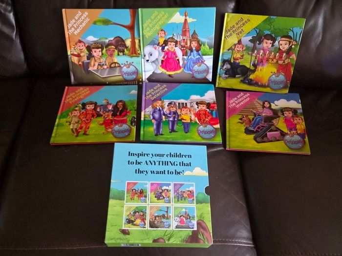 Not Just a Princess Book Set - 6 Books Hardback