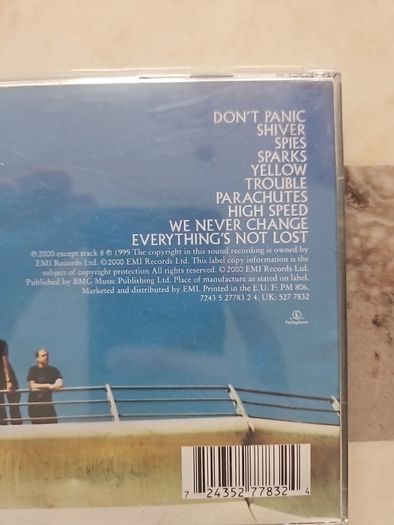Coldplay CD  - Parachutes