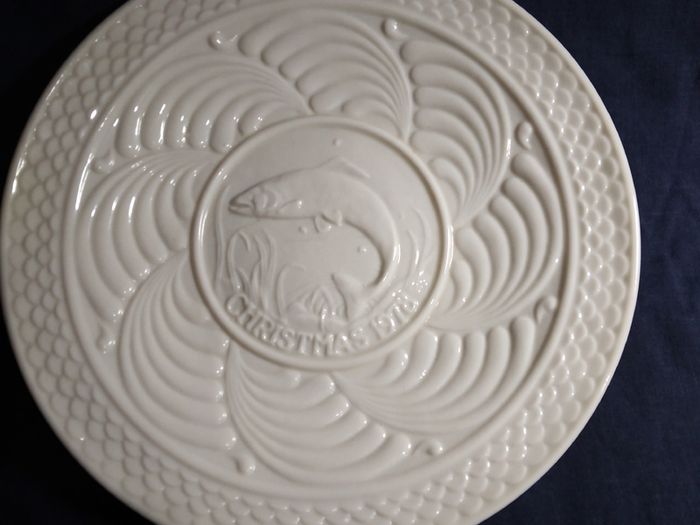 1978 Belleek First Edition Second Series Limited Edition Christmas Plate