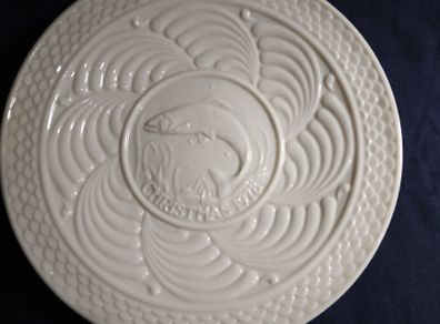 1978 Belleek First Edition Second Series Limited Edition Christmas Plate