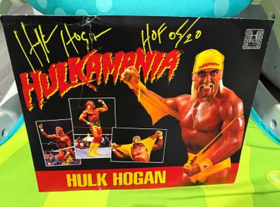 Autographed Hulk Hogan HoF Inscription 8x10 Print