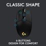 Logitech G203 Lightsync Gaming Mouse with Customizable RGB Lighting, 6 Programmable Buttons, Gaming Grade Sensor, 8 k dpi Tracking, Light Weight Image 4