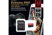 Sandisk Extreme Pro Micro Sd MicroSD Card 32gb Fast Super Speed U3 V30