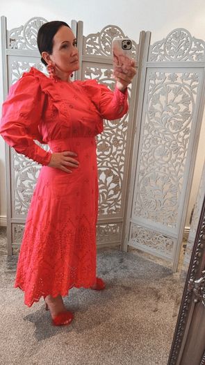 zara midi dress