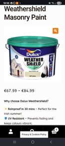 Exterior masonry paint